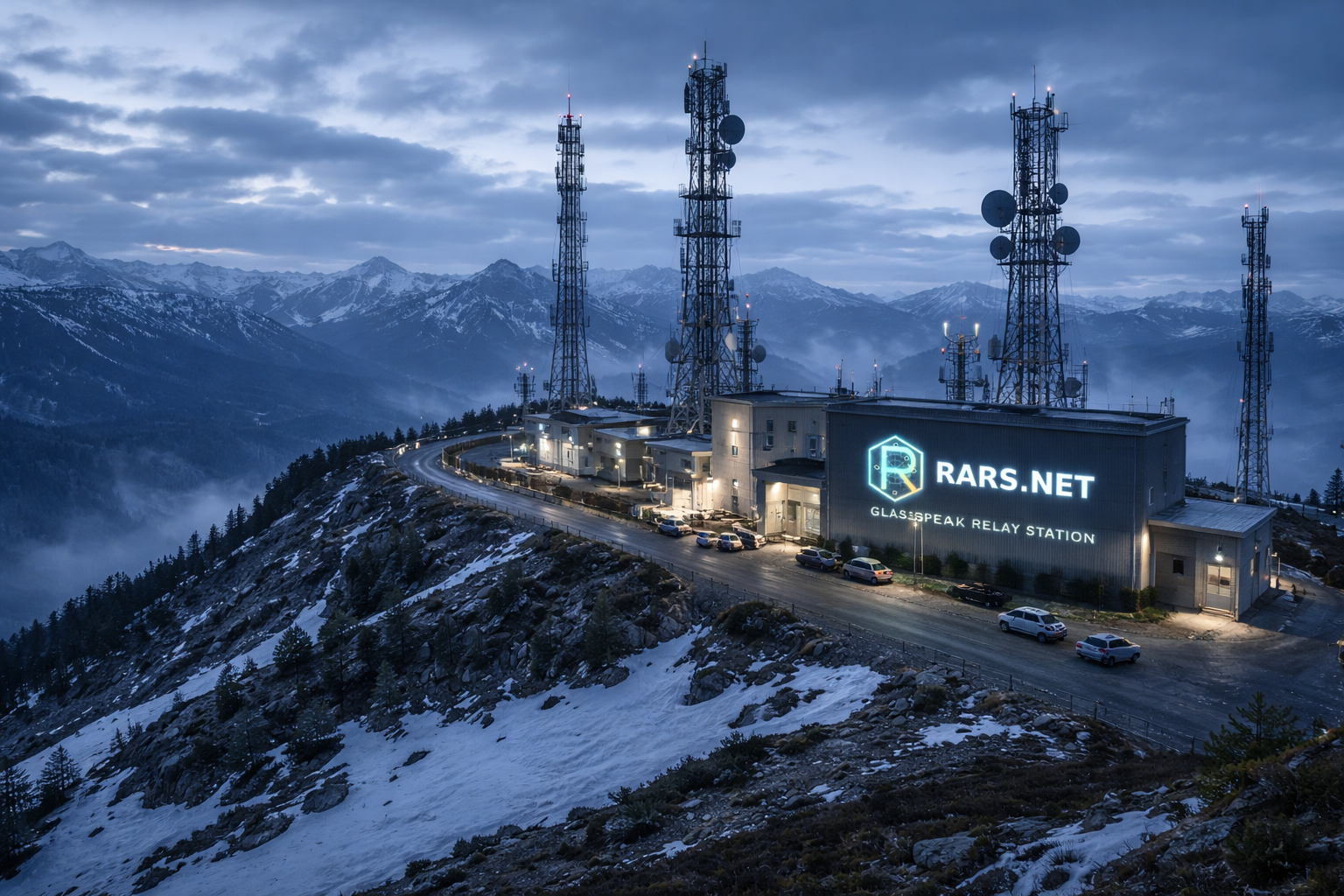 Glasspeak relay station photo